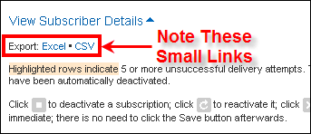 Export FeedBurner Email Address List