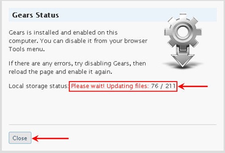 Wordpress and Google Gears - 4