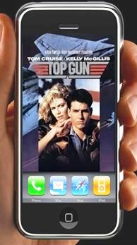 top gun iphone