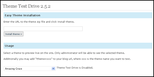 theme test drive
