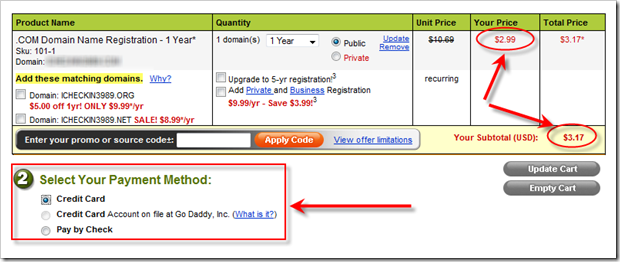godaddy coupons