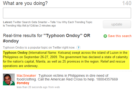 Twitter Search Gets Smarter