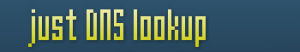 DNS lookup