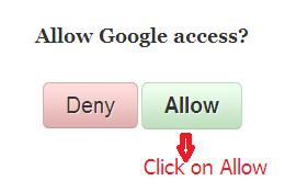 allow