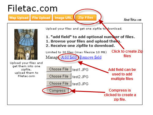 Compress files online