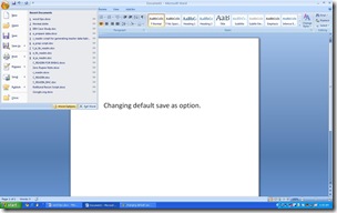 changing default save as option1