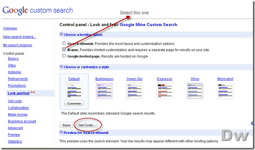 google custom search_final_code