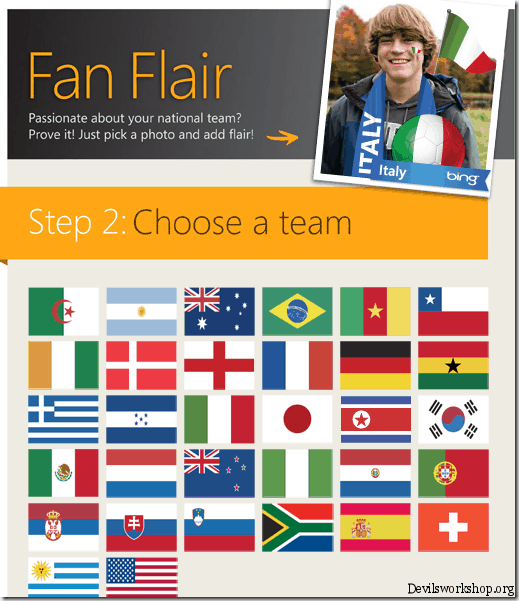team fan flair