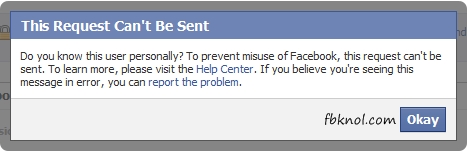 This Friend Request Can’t Be Sent