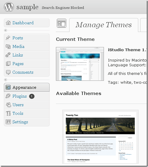 Admin Panel