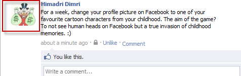 Facebook-cartoon-character-as-profile-picture