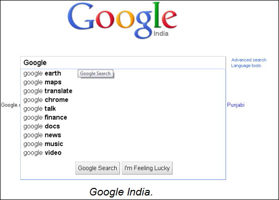 Google_popular_services_india