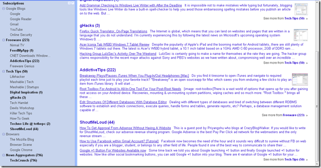google reader