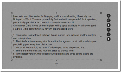 Ommwriter Dana for Windows
