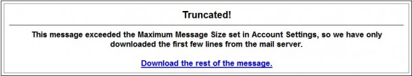 Manually download large messages