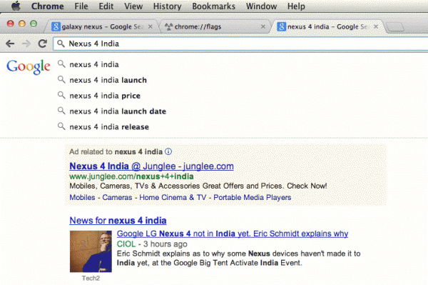 google-instant