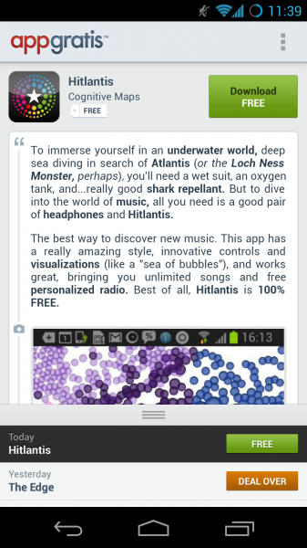 Appgratis for Android