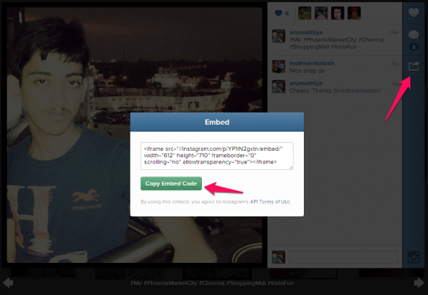 Instagram-Embed