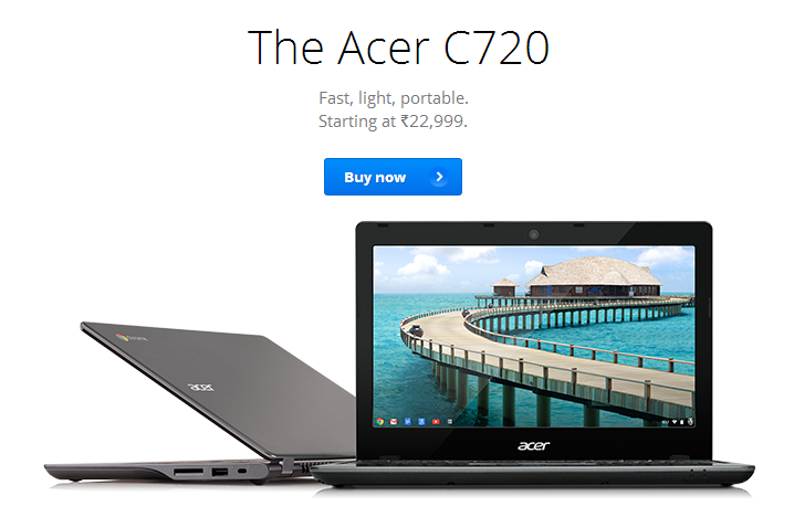 Acer C70 Chromebook - India Chromebooks_India_Acer